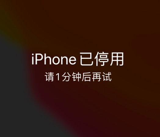 京口苹果手机维修分享:iPhone 显示“不可用”或“已停用”怎么办？还能保留数据吗？ 